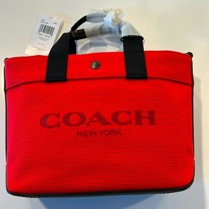 Brand New Coach Canvas Tote with Tags